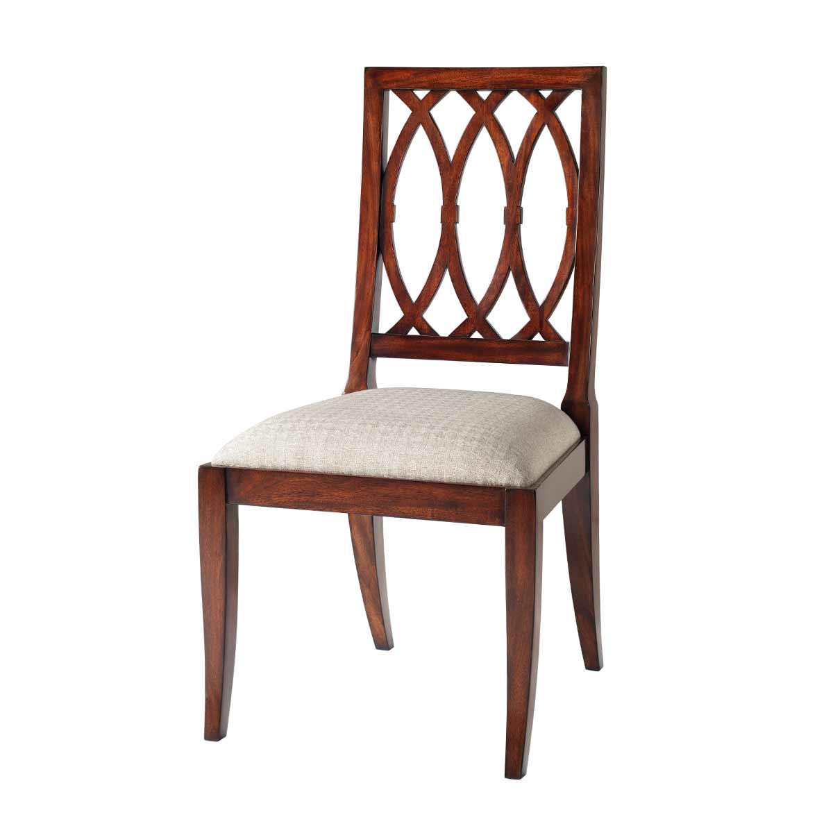 Lady Emily's Invitation Dining Side Chair | Traditional Fine Luxury Classical Georgian Handcrafted Furniture