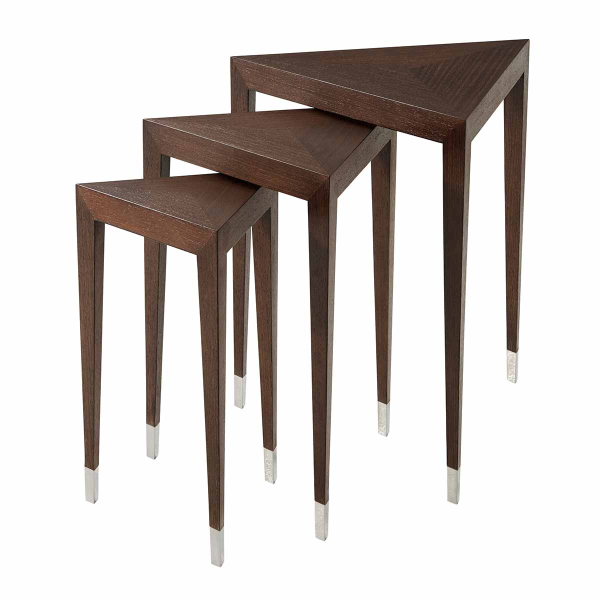 Triangulate Nest of Tables Art Deco | Luxury Contemporary Exclusive Designer Modern Handcrafted Furniture | Sandton Johannesburg