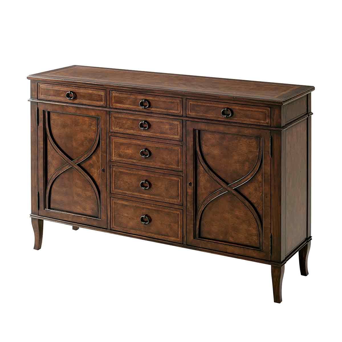 Villa Olmo Buffet | Brooksby Collection | Traditional Fine Luxury 20th Century European Handcrafted Furniture