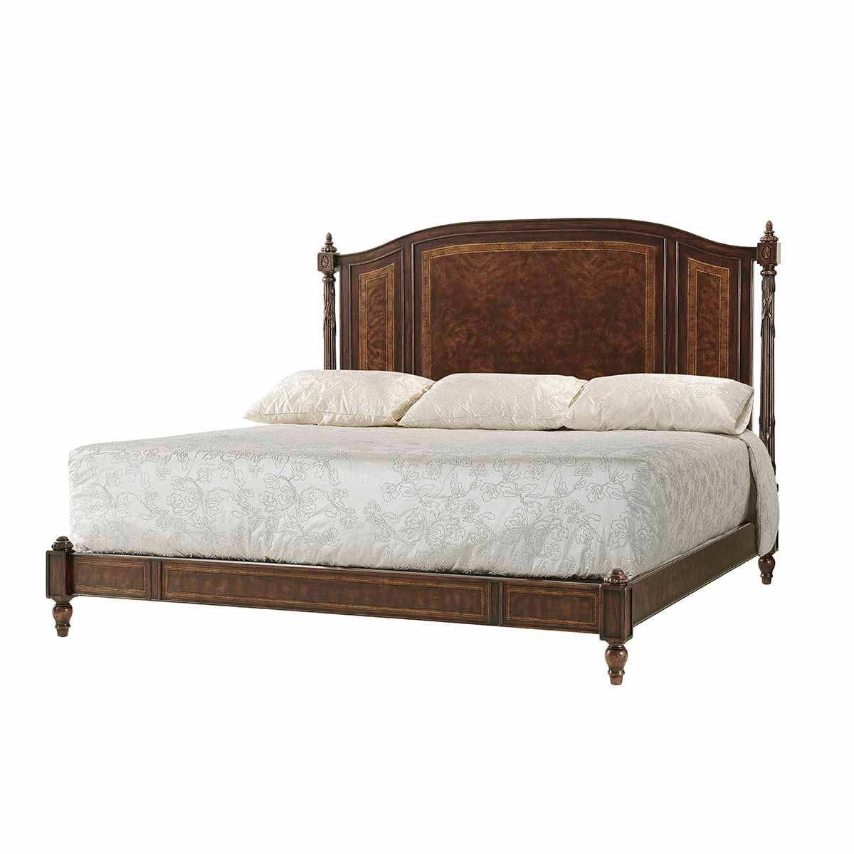 Brooksby Bed | Brooksby Collection | Casual Traditional Luxury Handcrafted Furniture