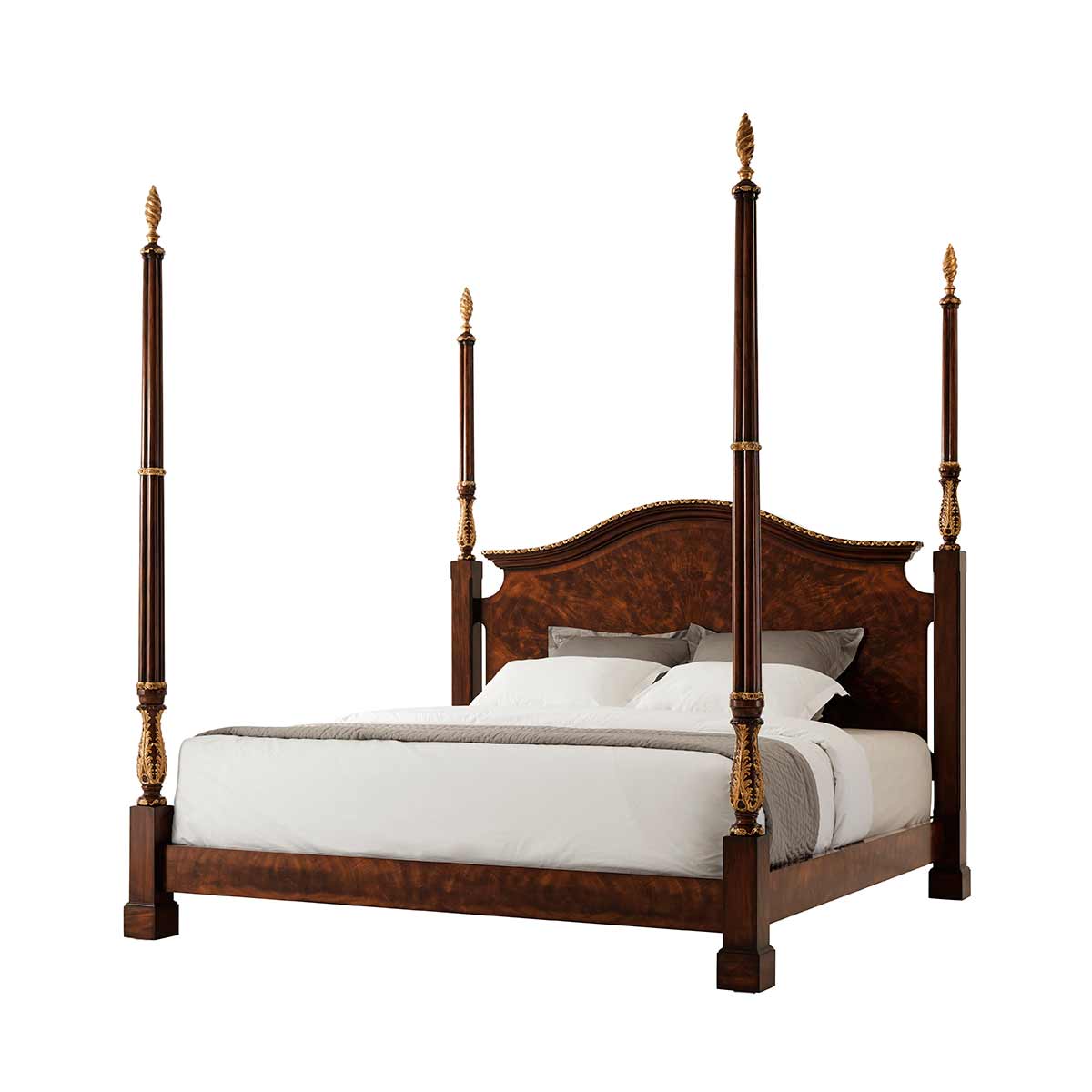 The India Silk Bed | Fine Luxury Classical Georgian Designer Furniture