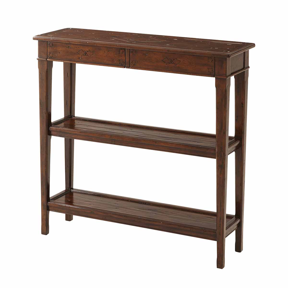 Subtly Incised Console Table | Sophisticated Rustic Luxury Exclusive Designer Handcrafted Furniture | Sandton Johannesburg
