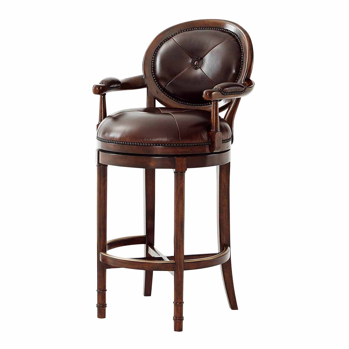 At the Barolo Bar Stool | Classic yet Casual Design Classics Relaxed Lifestyle Luxury Handcrafted Furniture