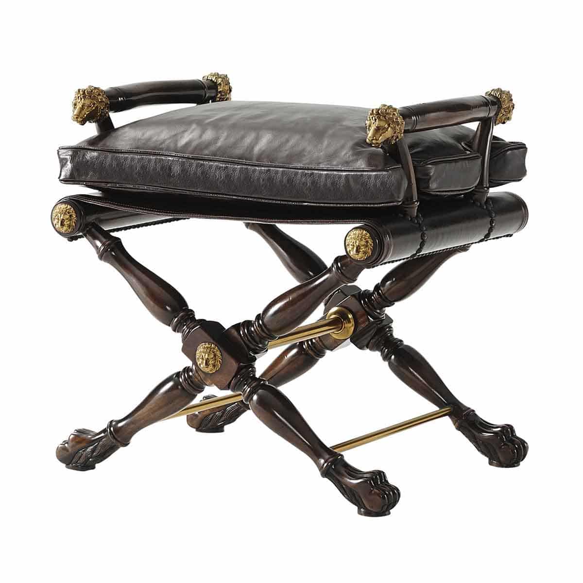 The Director's Stool | Fine Luxury Classical Regency Furniture