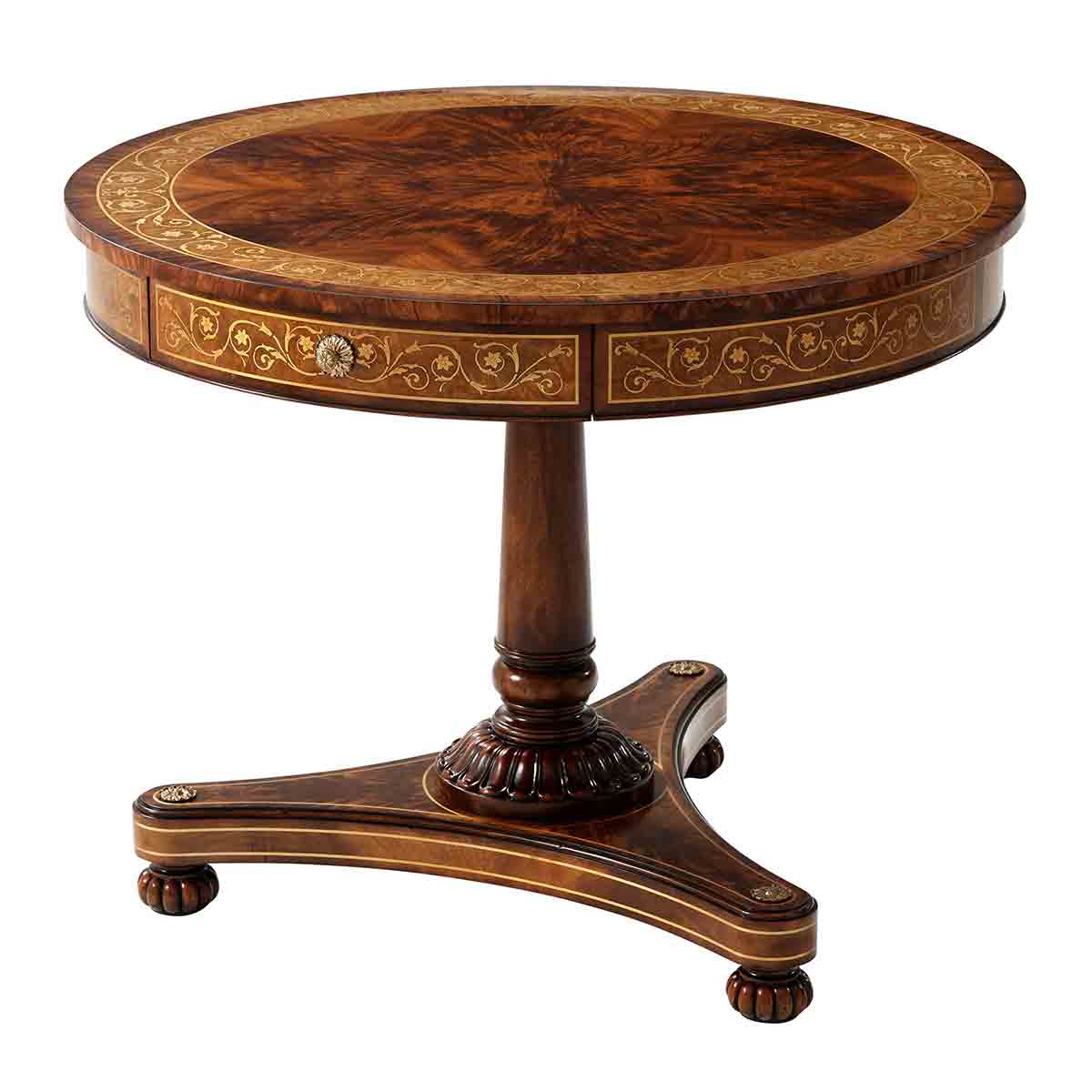 The Scrolling Vine Centre Table Regency | Luxury Traditional Fine Luxury Classical Handcrafted Furniture | Sandton Johannesburg
