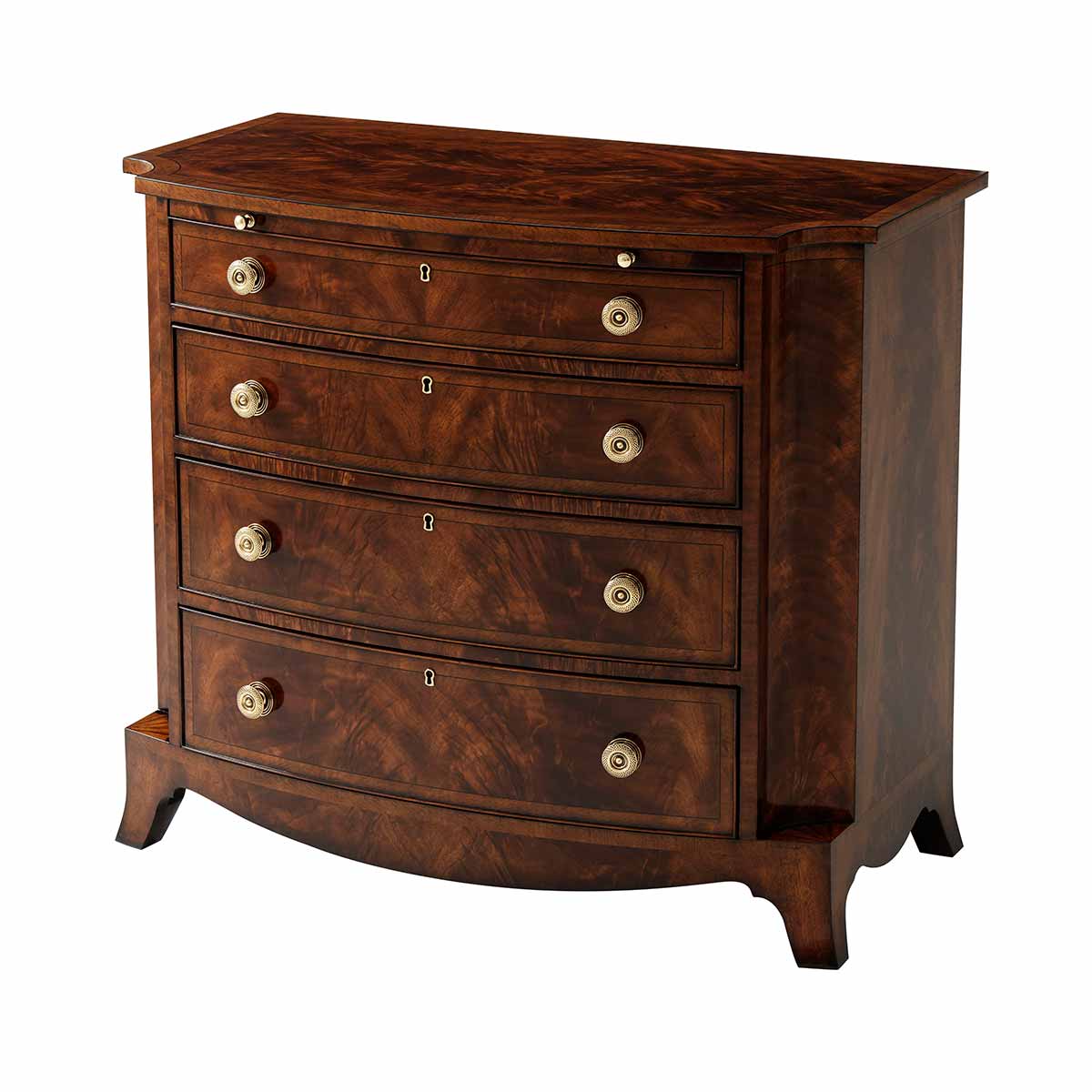 Ibthorpe Nightstand | Essential Collection | Traditional Fine Luxury Classical Regency Handcrafted Furniture