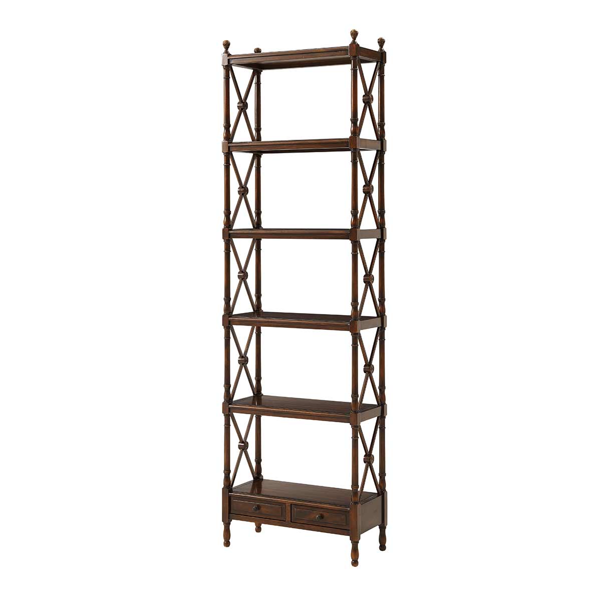 Display Etagère from The Regency | Traditional Fine Luxury Classical Georgian Handcrafted Furniture
