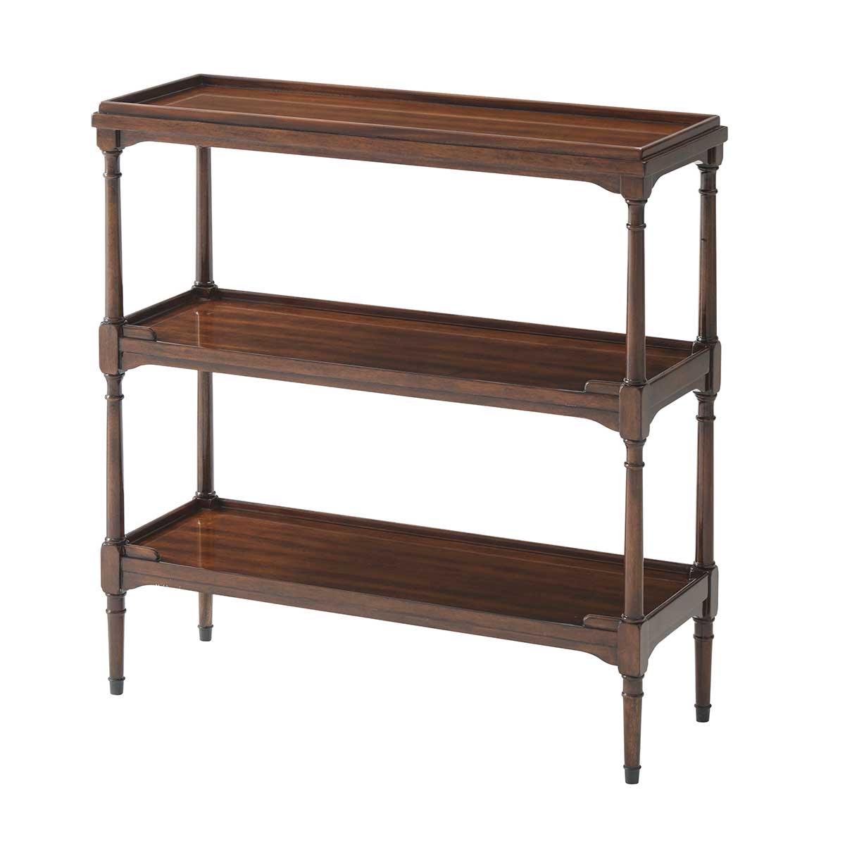 In Butler's Pantry Three Tier Console Table | Essential Collection | Traditional Fine Luxury Classical Regency Handcrafted Furniture