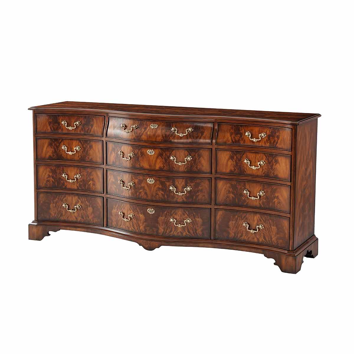 The India Silk Dresser | Althorp Living History Collection | Traditional Fine Luxury Classical Georgian Handcrafted Furniture