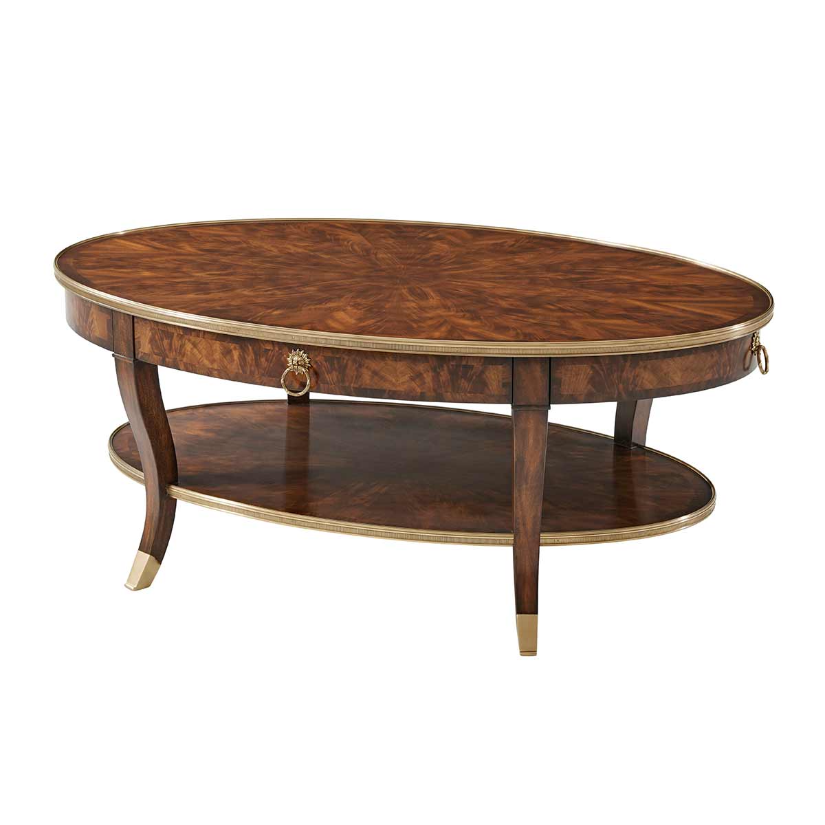 Around in Circles Cocktail Table | TA Originals Collection | Elegant Classical Luxury Exclusive Handmade Designer Furniture