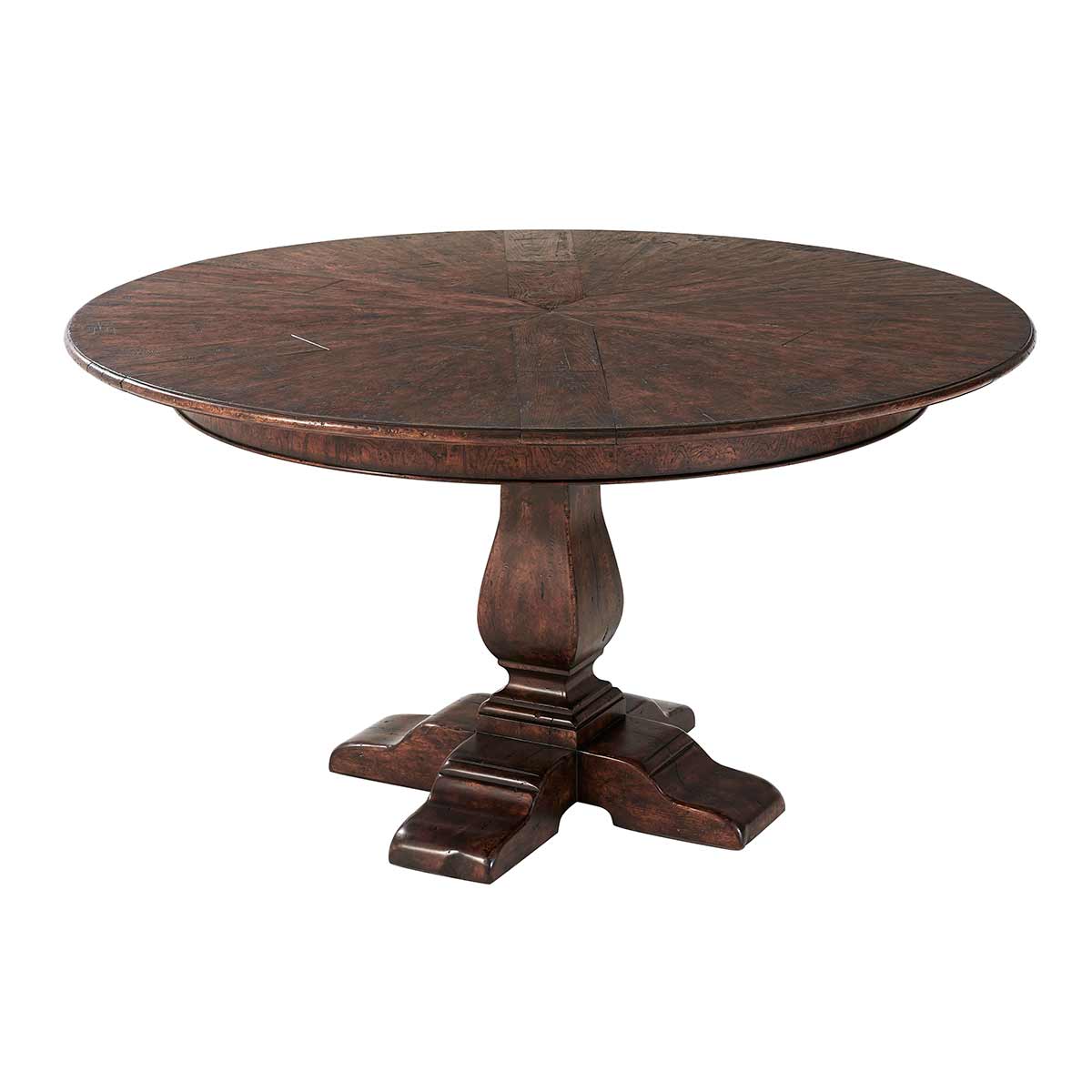 Victory Oak Jupe Dining Table | Althorp Living History Collection | Traditional Fine Luxury Classical Stuart Handcrafted Furniture