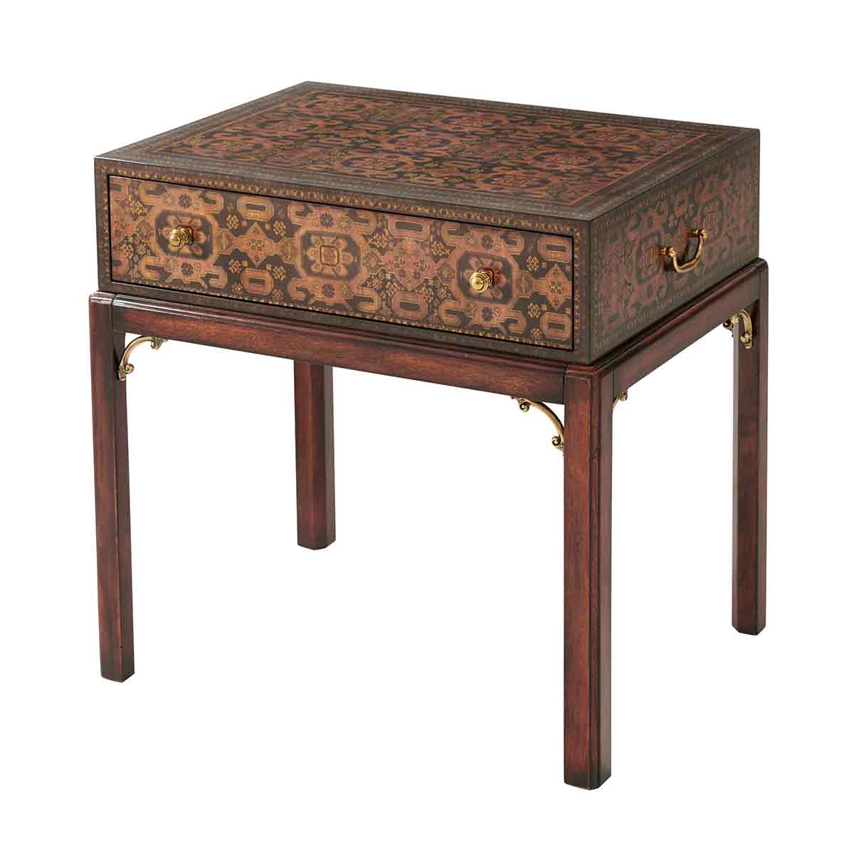 Hammadan Side Table Georgian | Luxury Traditional Fine Luxury Classical Handcrafted Furniture | Sandton Johannesburg