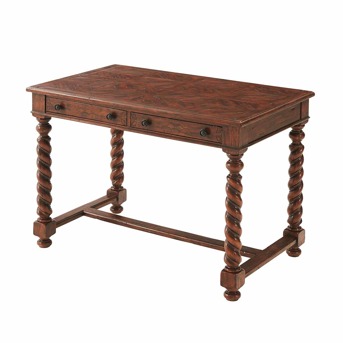 Homestead Writing Desk | Castle Bromwich Collection | Rustic Yet Sophisticated Elizabethan Manor House Handcrafted Designer Furniture