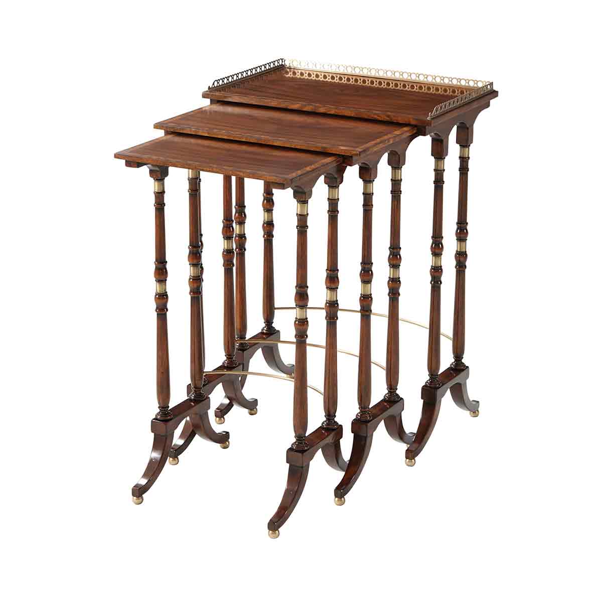 The South Drawing Room Nest of Tables | Fine Luxury Regency Furniture