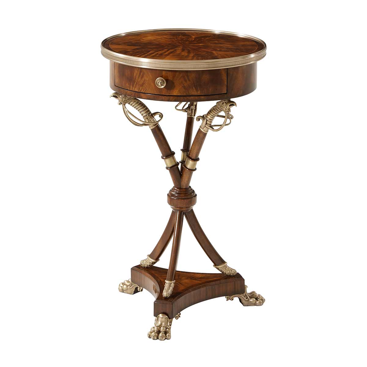 Admiralty Accent Table | Fine Luxury Regency Handcrafted Furniture