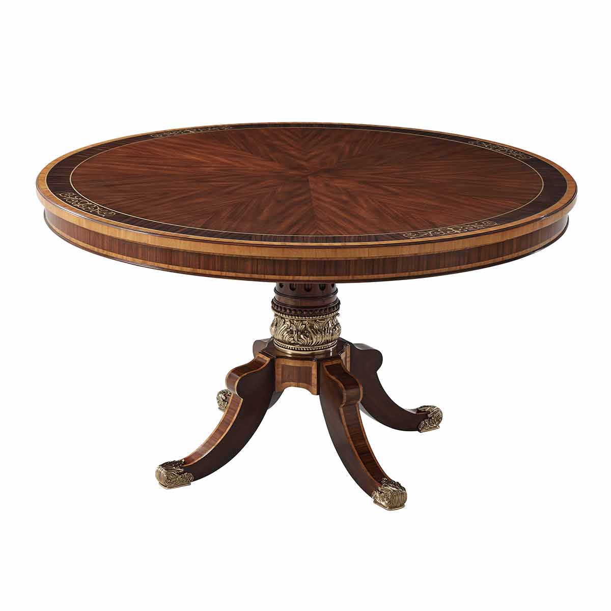 Trenton Dining Table | Fine Luxury Regency Handcrafted Furniture