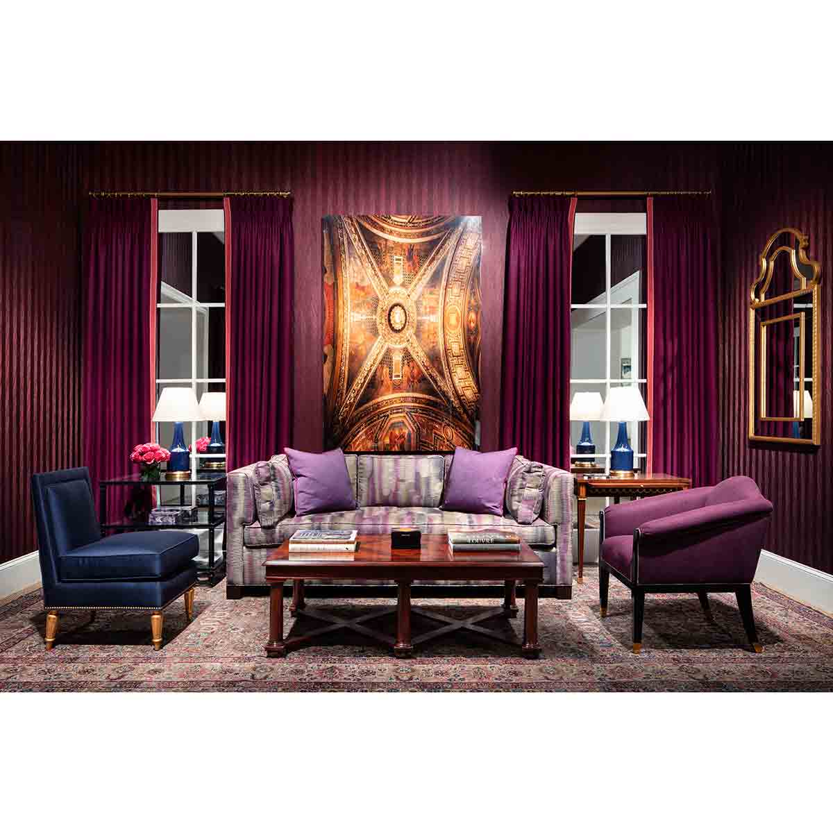 Philippe Wall Mirror | Alexa Hampton Collection