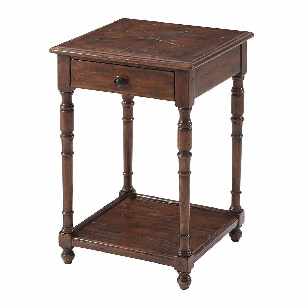 Ida Side Table | Castle Bromwich Collection | Rustic Yet Sophisticated Elizabethan Manor House Handcrafted Designer Furniture