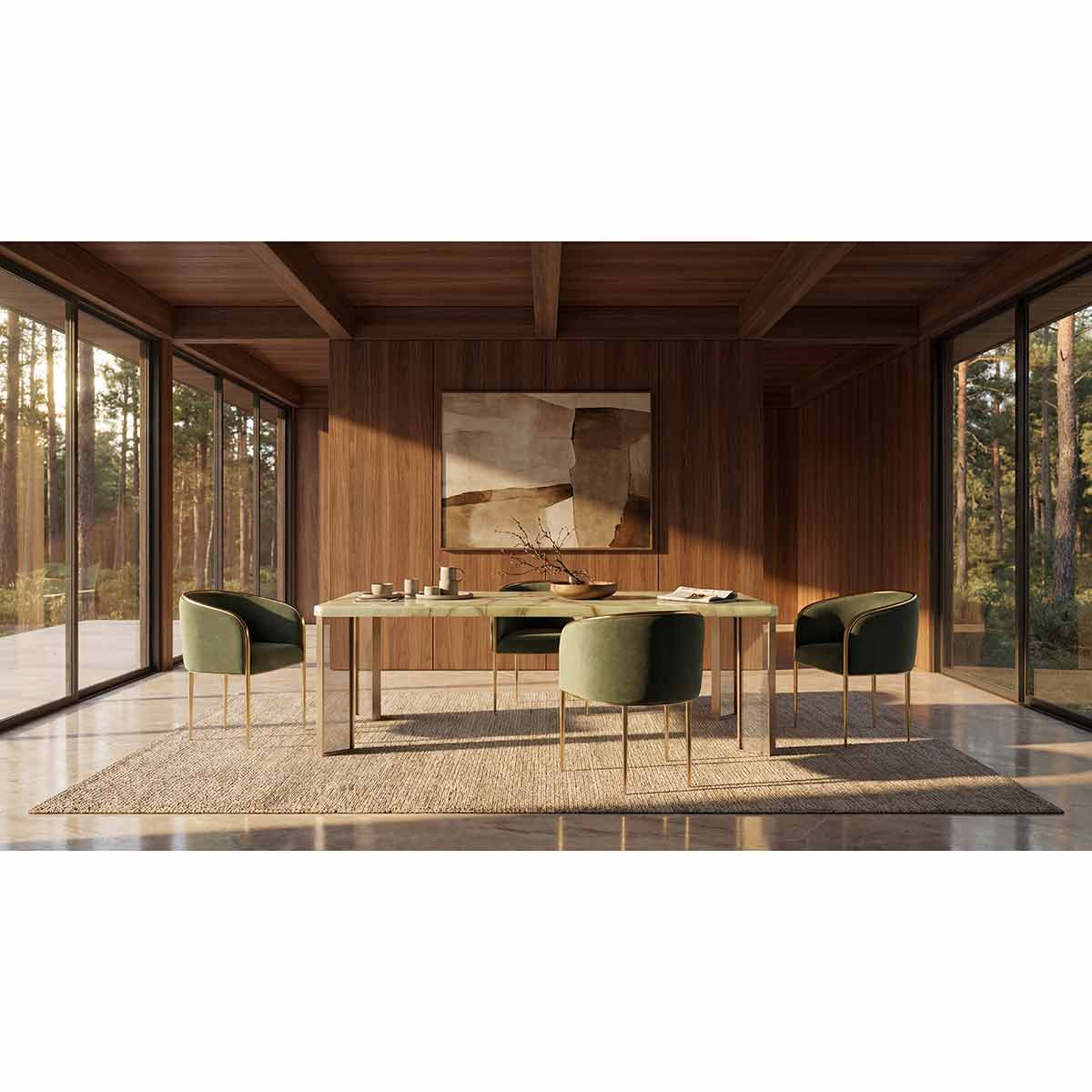 The Naturalist Dining Table | Caracole Classic Collection | Elegant Contemporary Luxury Exclusive Designer Furniture