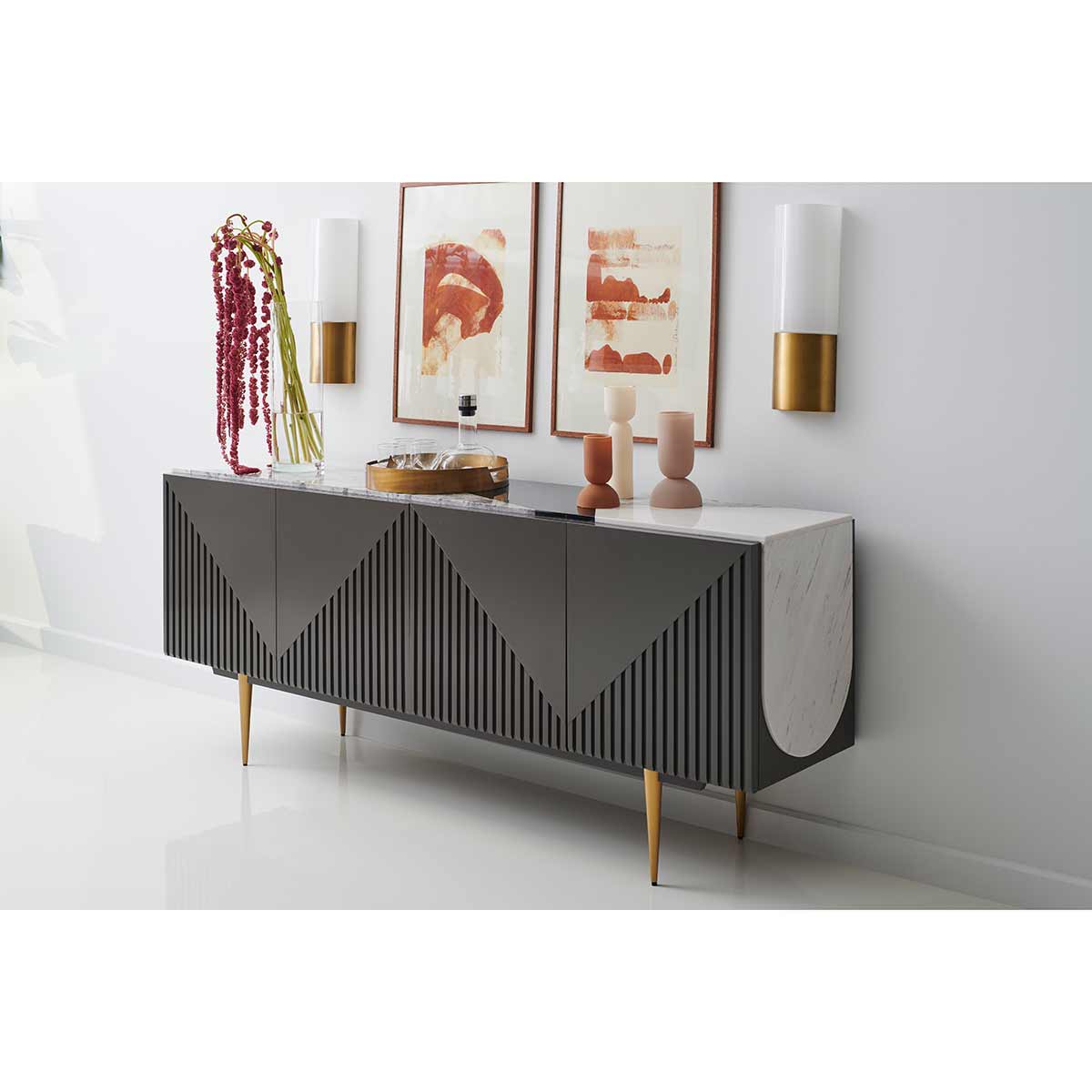 Over The Edge Credenza | Contemporary Luxury Exclusive Designer Modern Furniture