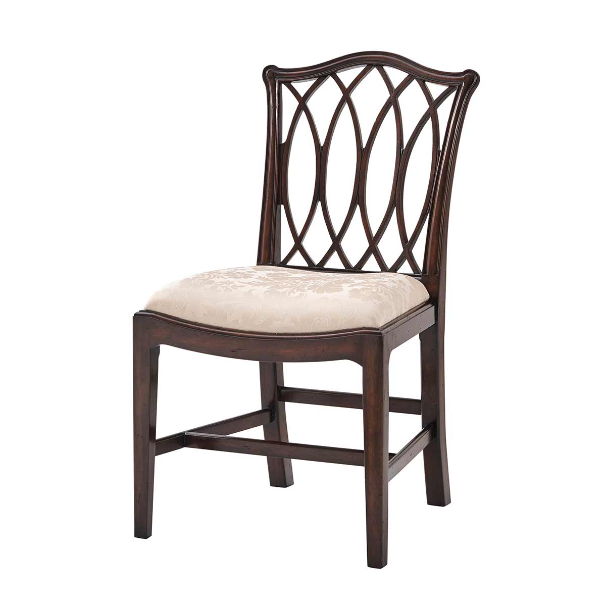 The Trellis Dining Side Chair | Essential Collection | Traditional Fine Luxury Classical Georgian Handcrafted Furniture