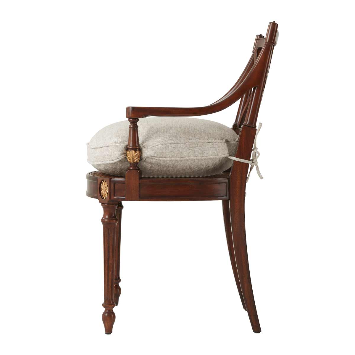 Sheraton Dainty Armchair - Image 4
