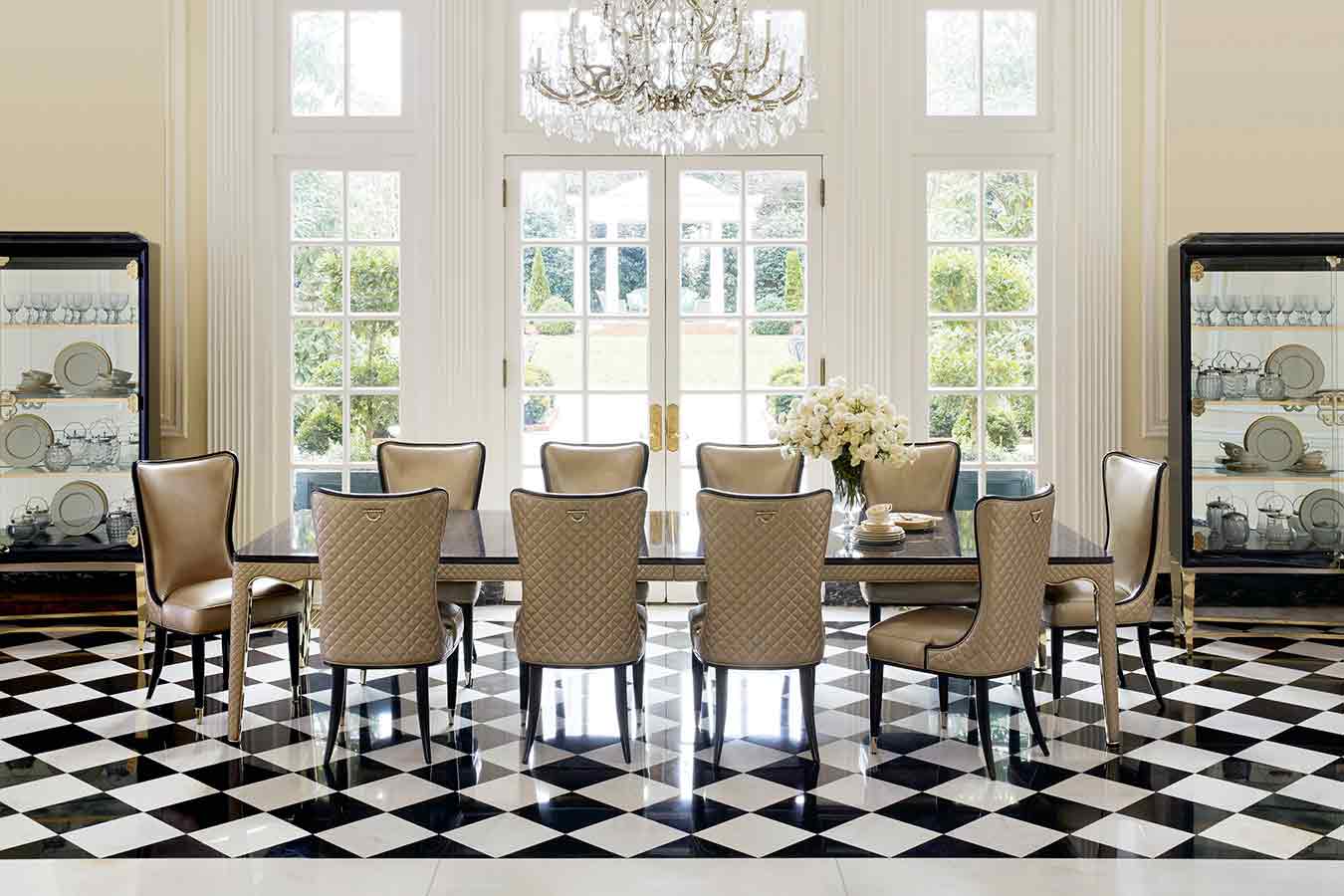 The Aristocrat Dining Table | Dining Room | Contemporary Luxury Exclusive Elegant Designer Handcrafted Furniture