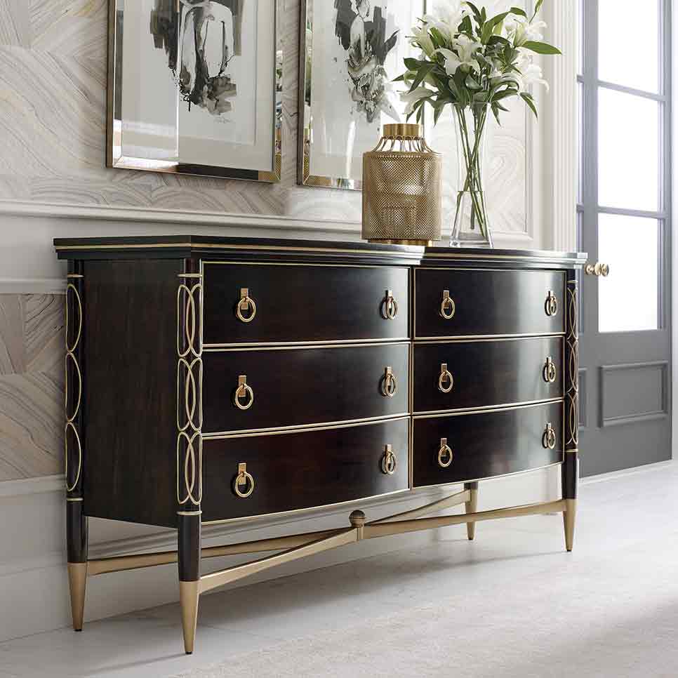 Everly Double Dresser | Traditional Fine Luxury Classical Handcrafted Furniture