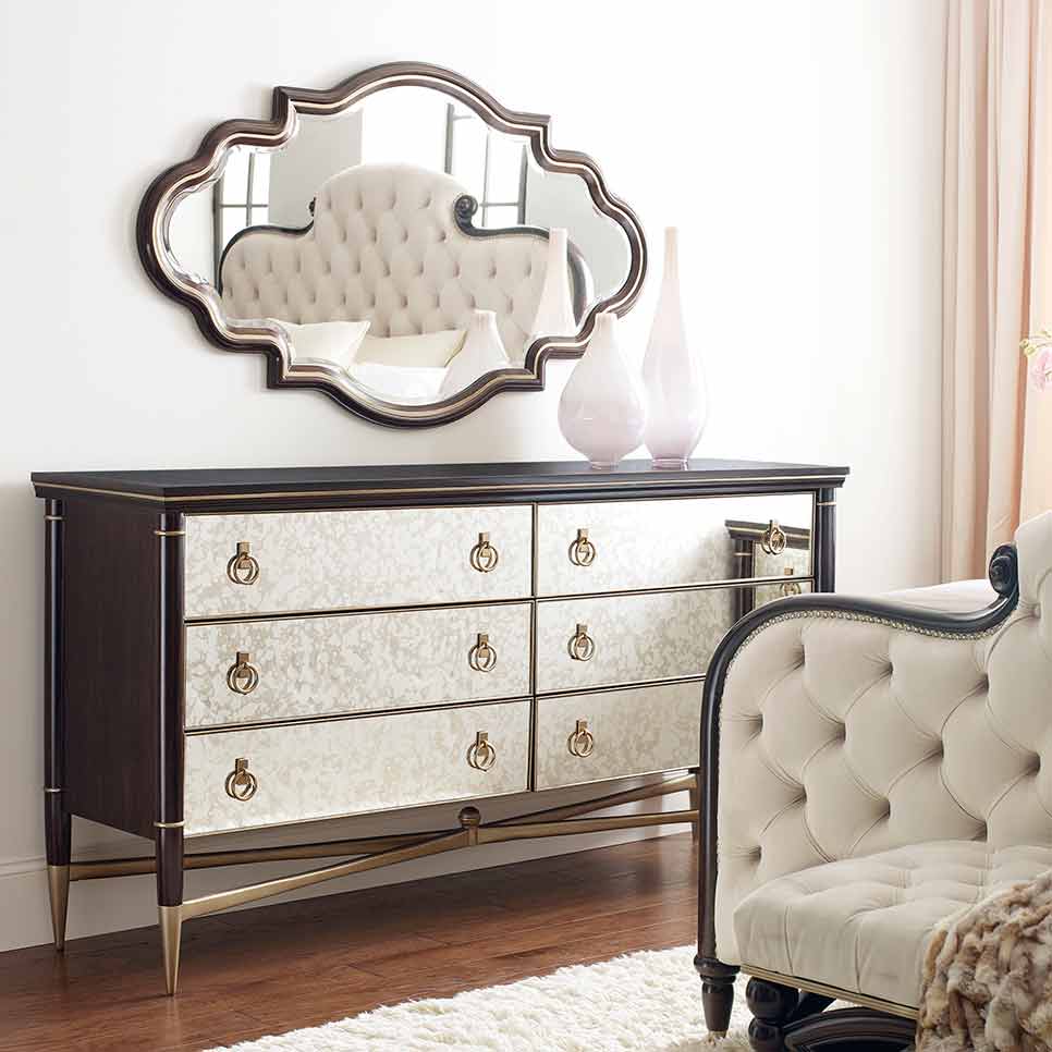 Everly Double Dresser | Traditional Fine Luxury Classical Handcrafted Furniture