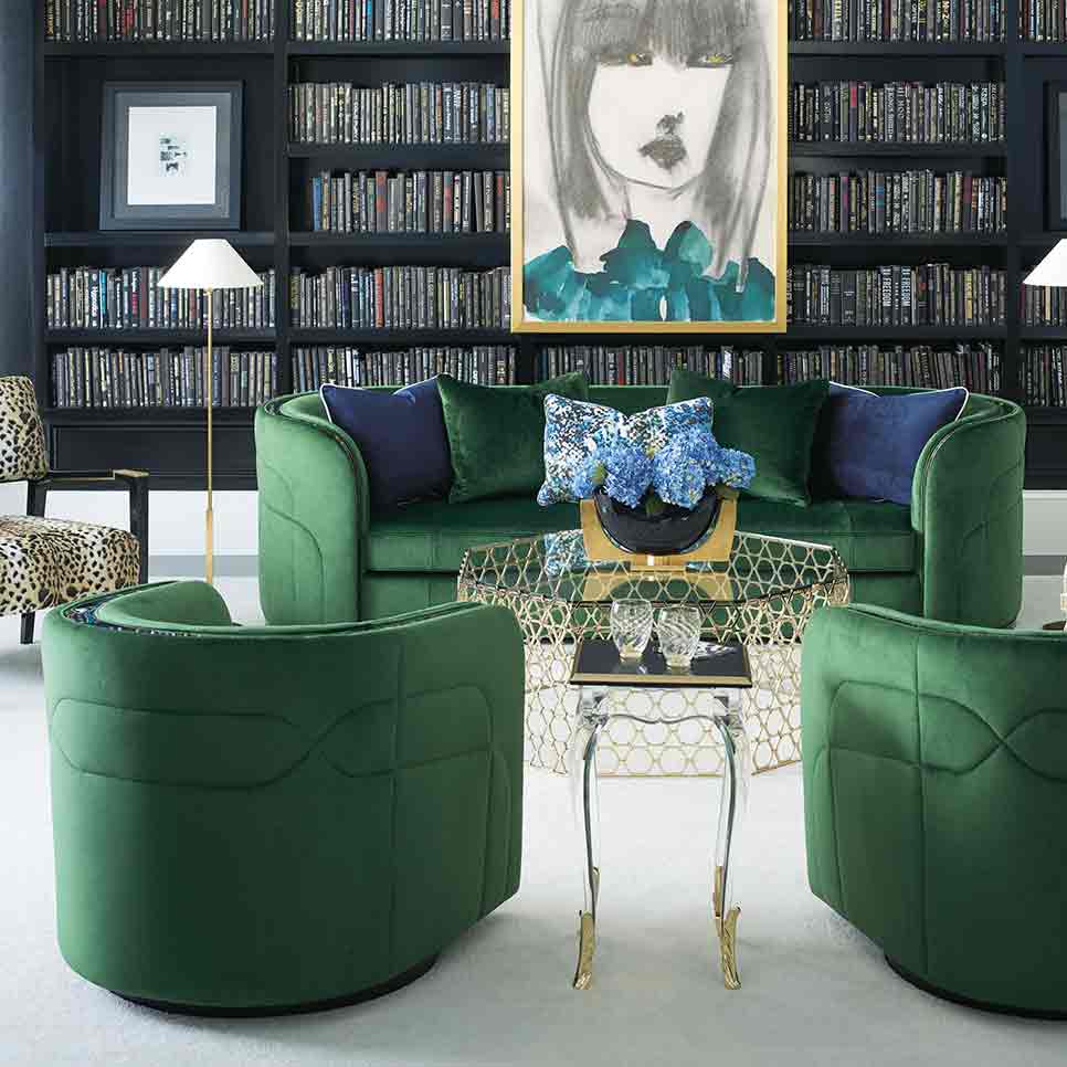 La Vie de la Fete Swivel Chair | Signature Promethean Collection | Contemporary Luxury Exclusive Designer Furniture