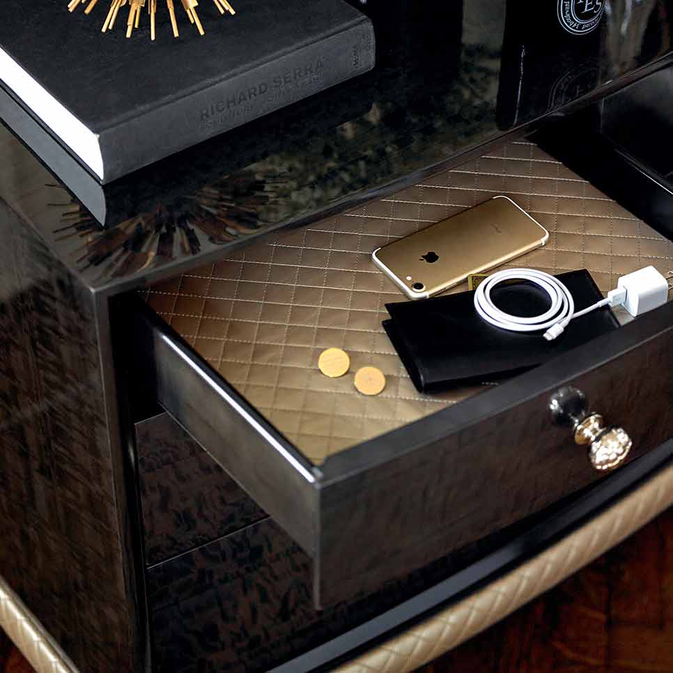The Aristocrat Nightstand | Signature Debut Collection | Luxury Bespoke Regal Exclusive Designer Furniture
