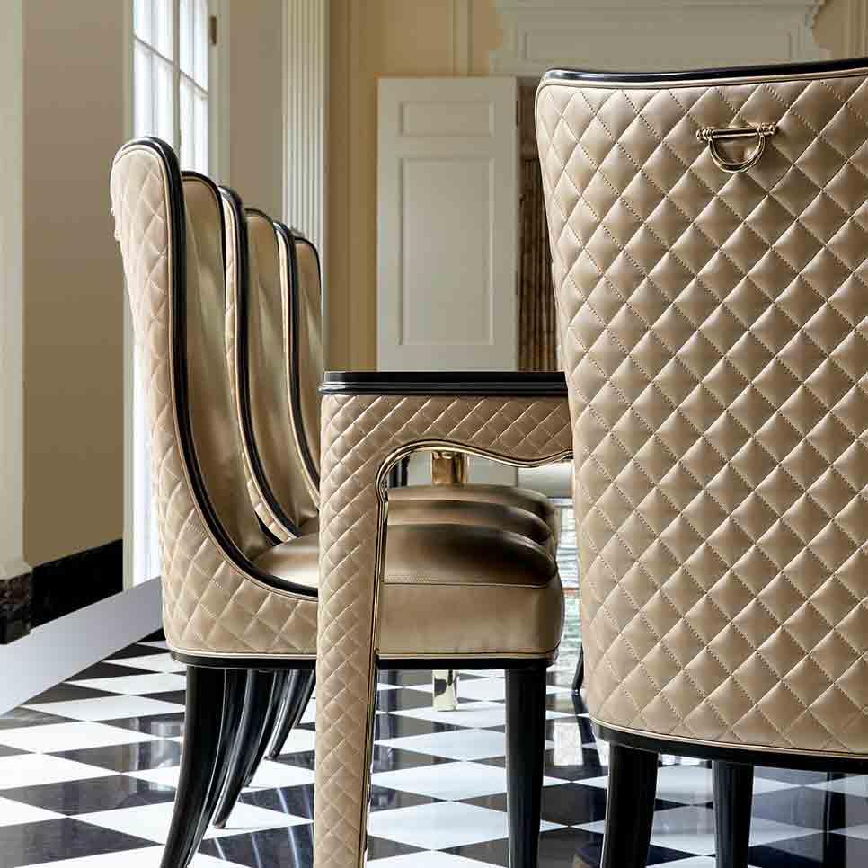 The Aristocrat Dining Chair | Signature Debut Collection | Luxury Bespoke Regal Exclusive Designer Furniture