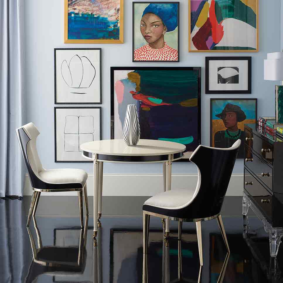 The Coco Game Table | Signature Promethean Collection | Contemporary Luxury Exclusive Designer Furniture