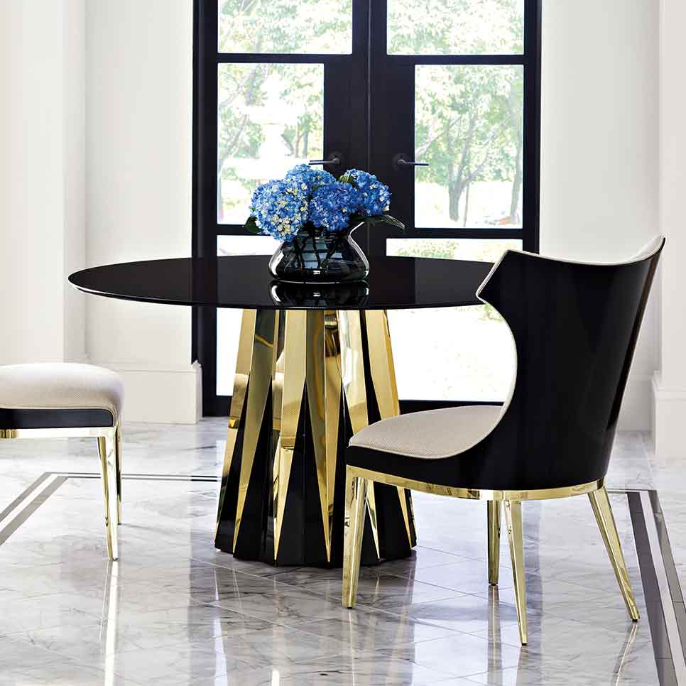 The Dining Table Du Jour | Signature Promethean Collection | Contemporary Luxury Exclusive Designer Furniture