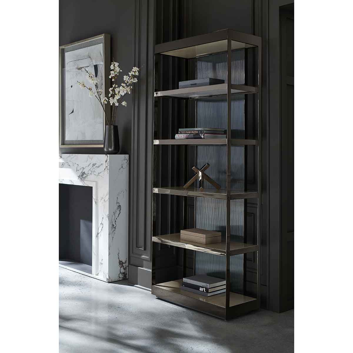 Shelf Life Etagere | Caracole Classic Collection | Elegant Contemporary Luxury Exclusive Designer Furniture