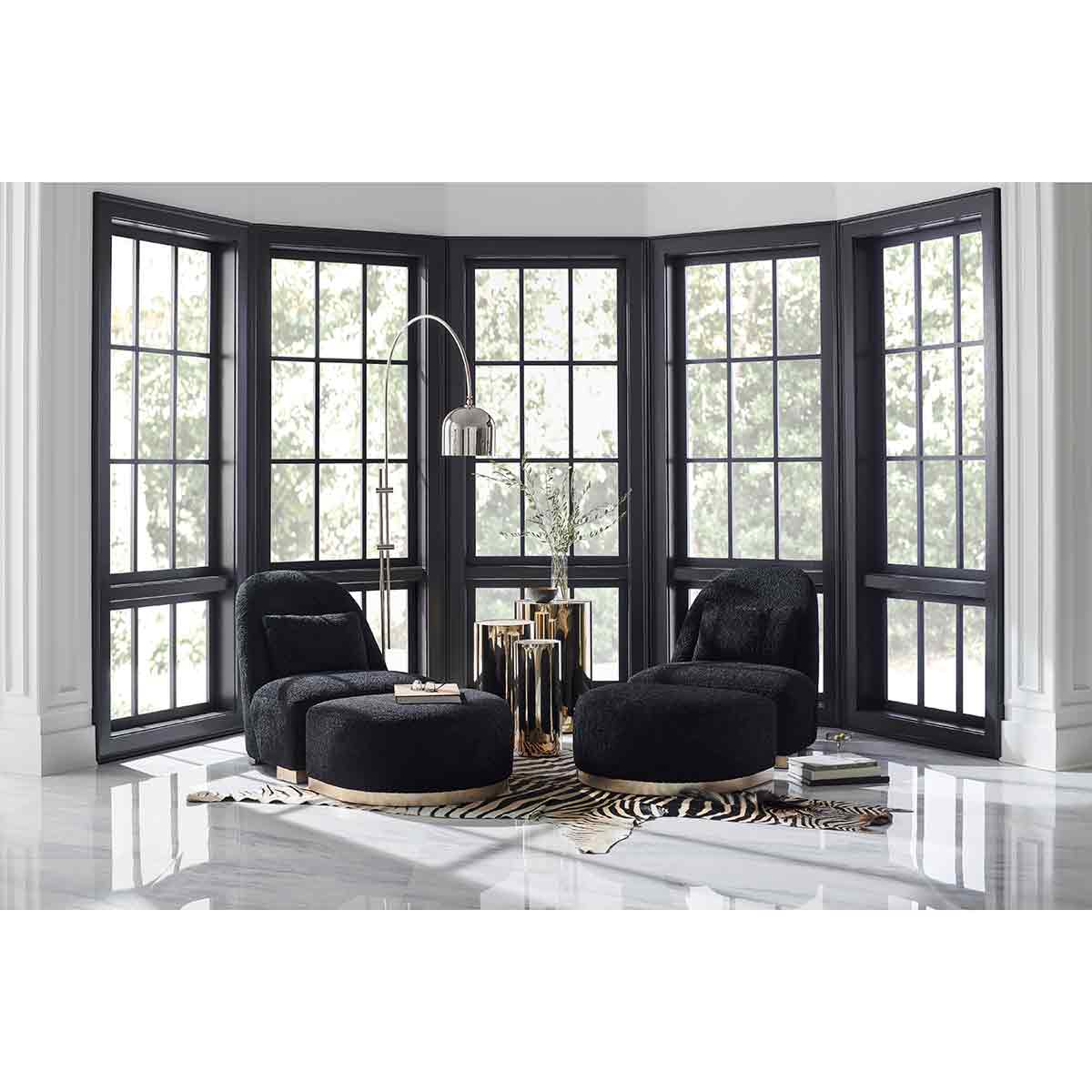 Lounge Act Slipper Chair | Caracole Signature Metropolitan Collection | Elegant Contemporary Luxury Exclusive Designer Furniture