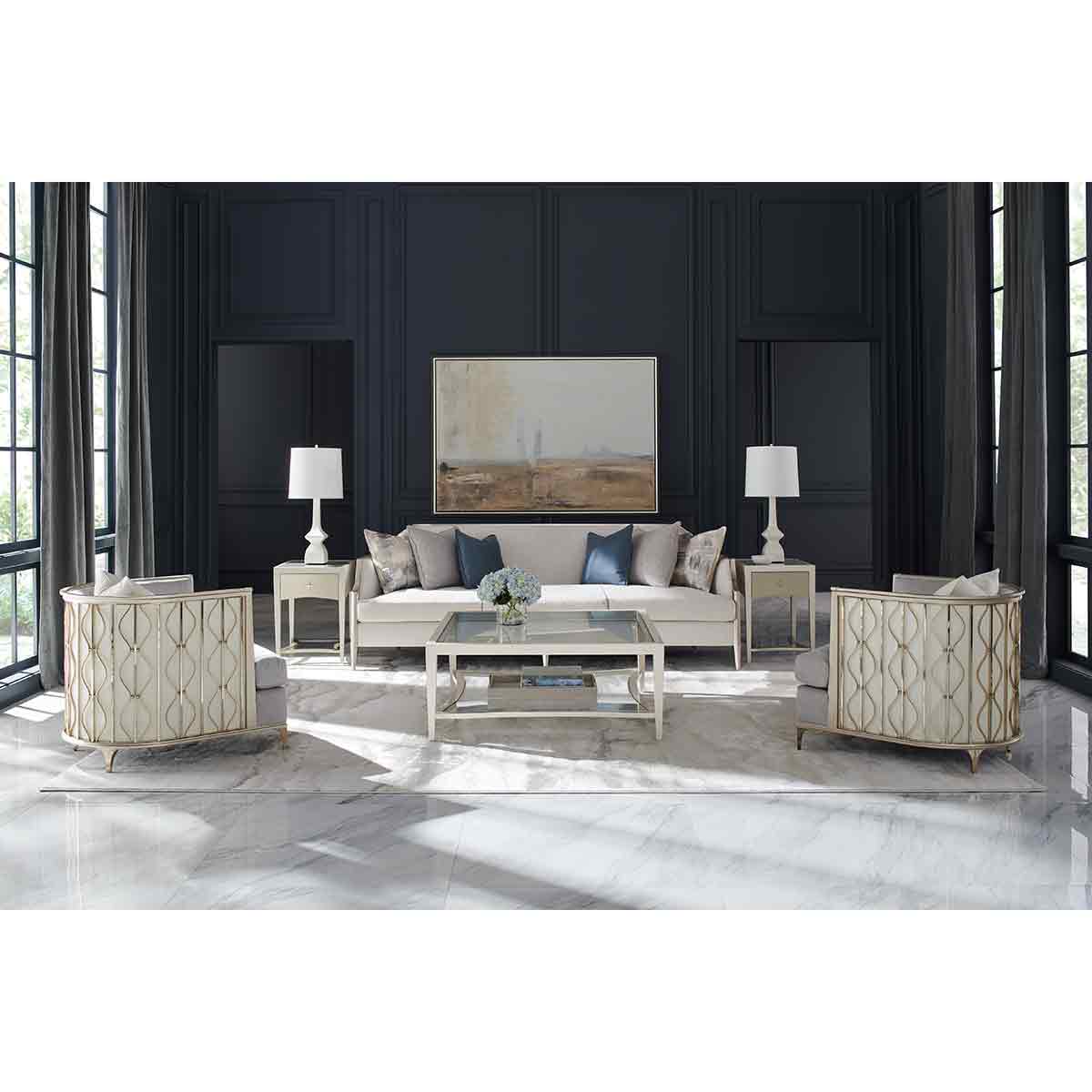 X Factor Sofa | Caracole Classic Collection | Elegant Contemporary Luxury Exclusive Designer Furniture