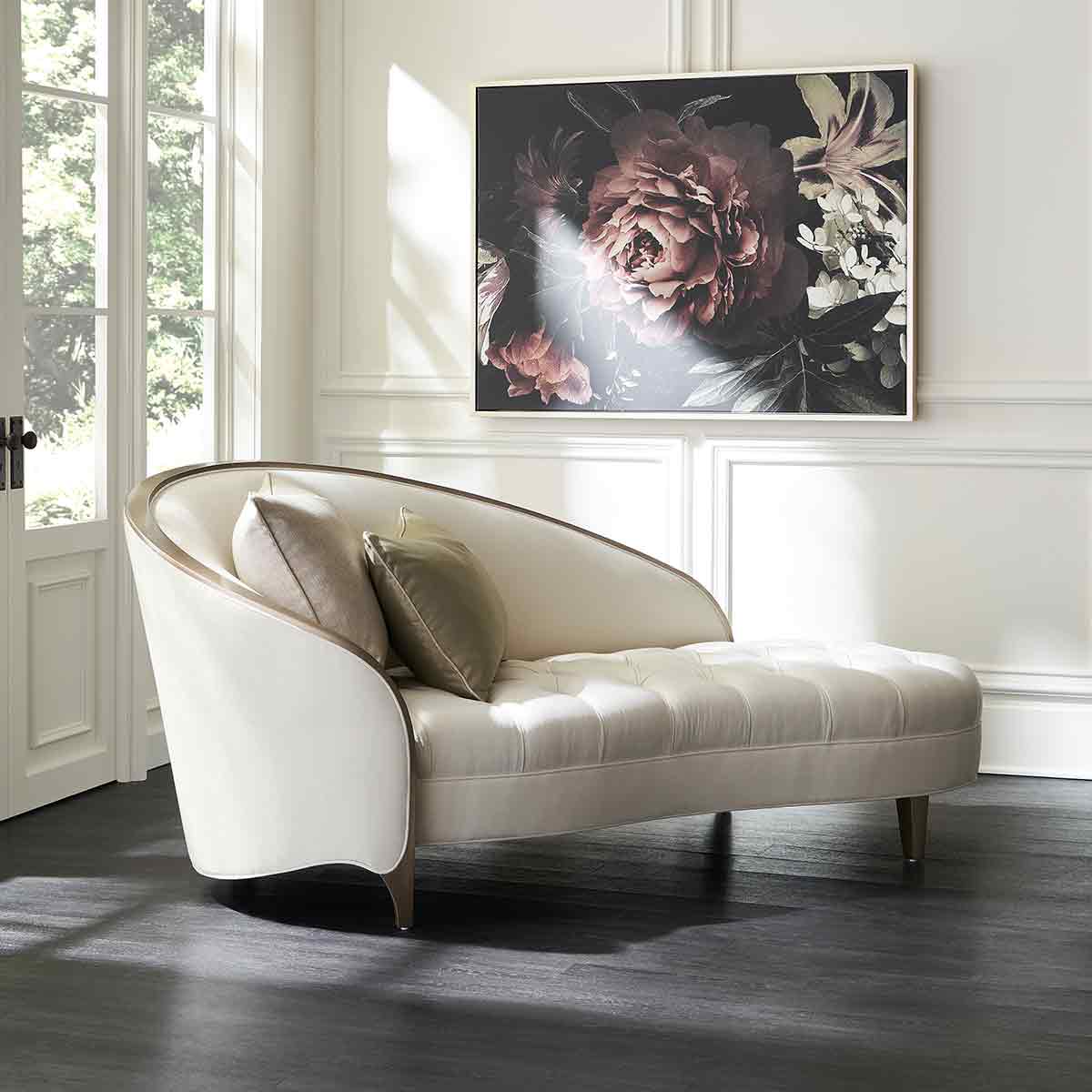 Valentina Chaise | Caracole Valentina Collection | Elegant Contemporary Luxury Exclusive Designer Furniture