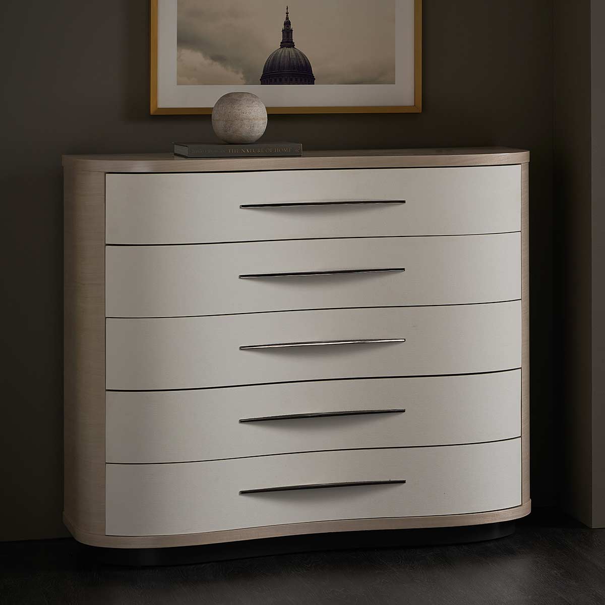 Meandrous Chest of Drawers | Caracole Classic Collection | Elegant Contemporary Luxury Exclusive Designer Furniture
