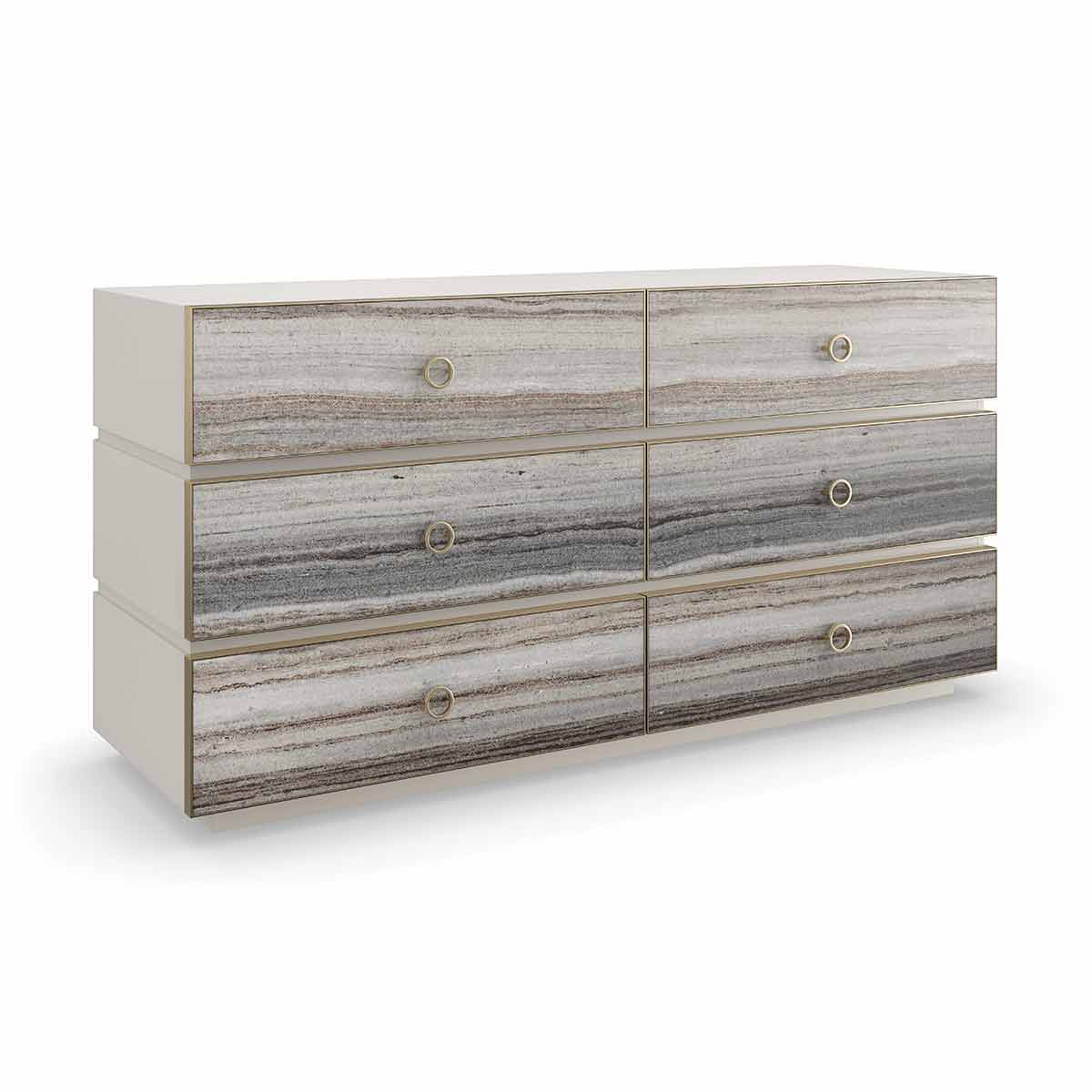 Bedrock Dresser | Caracole Classic Collection | Elegant Contemporary Luxury Exclusive Designer Furniture