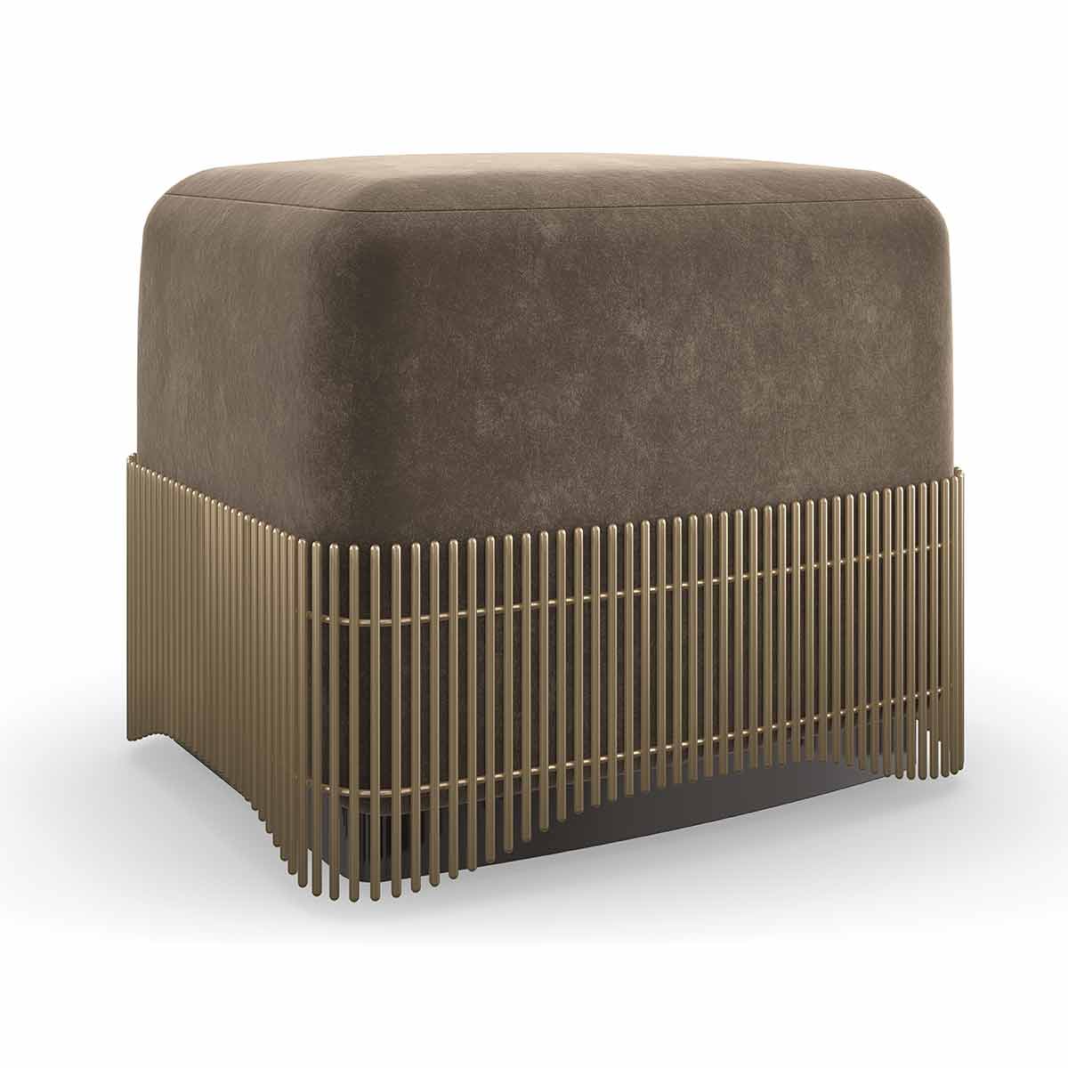 Petit Four Ottoman | Caracole Classic Collection | Elegant Contemporary Luxury Exclusive Designer Furniture