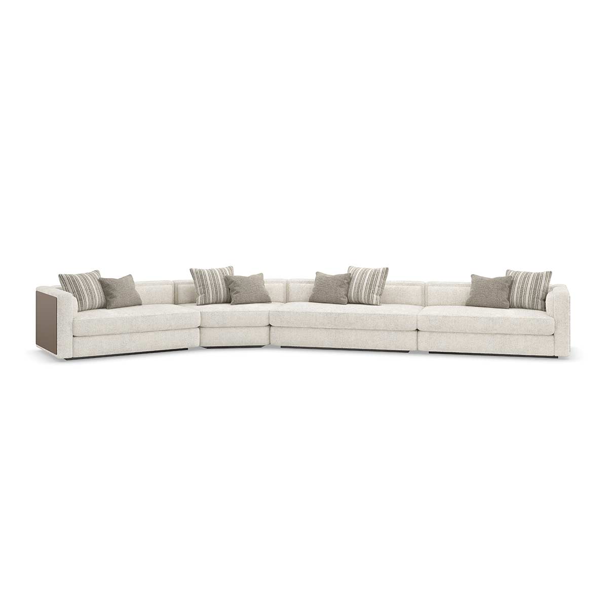Unity Sectional Sofa | Caracole Modern Principles Collection | Elegant Contemporary Luxury Exclusive Designer Furniture