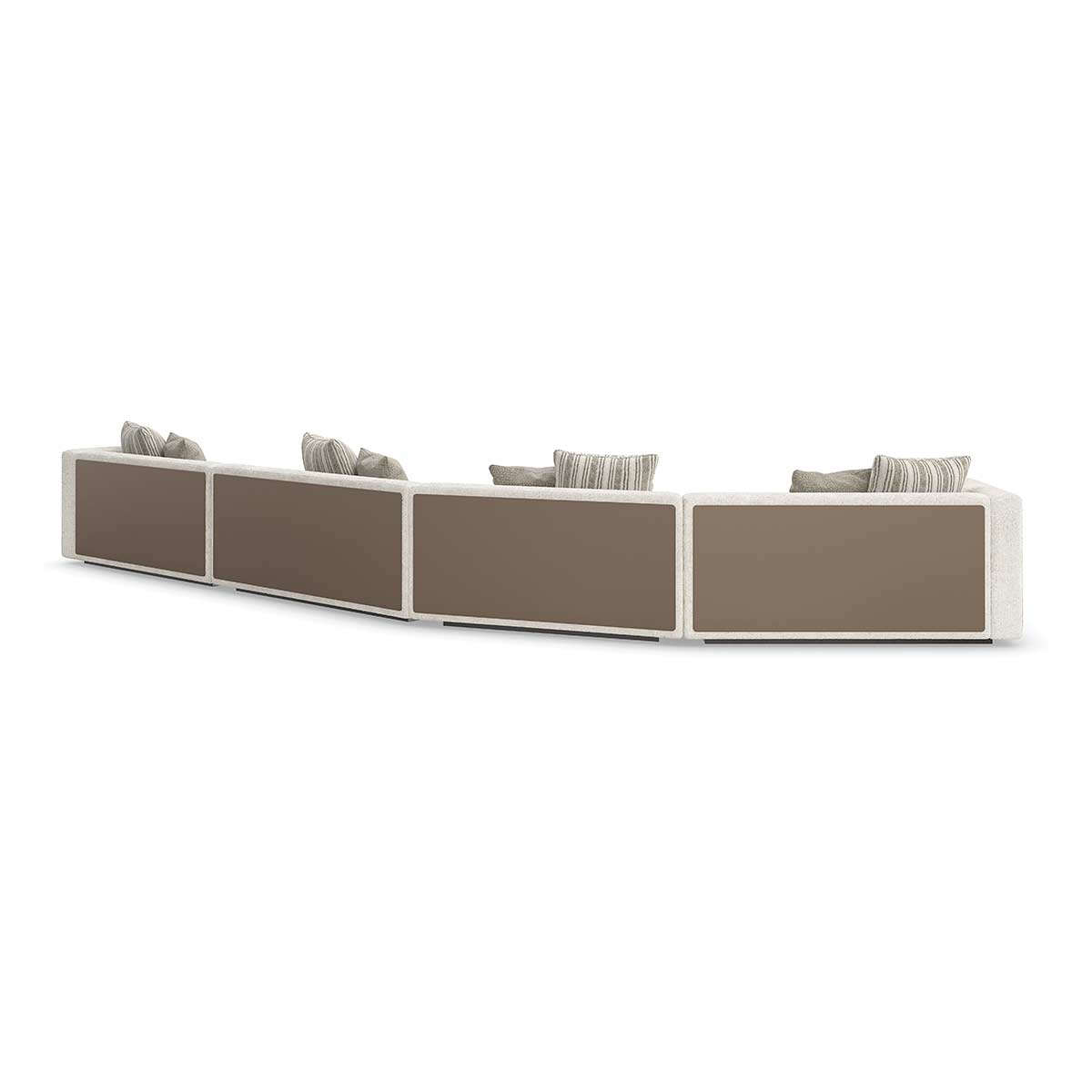 Unity Sectional Sofa | Caracole Modern Principles Collection | Elegant Contemporary Luxury Exclusive Designer Furniture