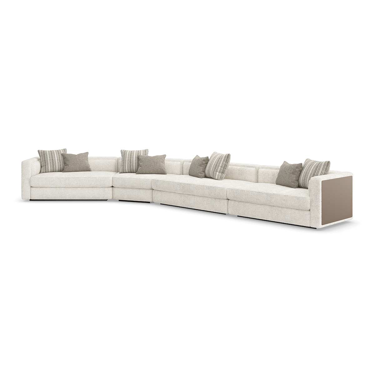 Unity Sectional Sofa | Caracole Modern Principles Collection | Elegant Contemporary Luxury Exclusive Designer Furniture
