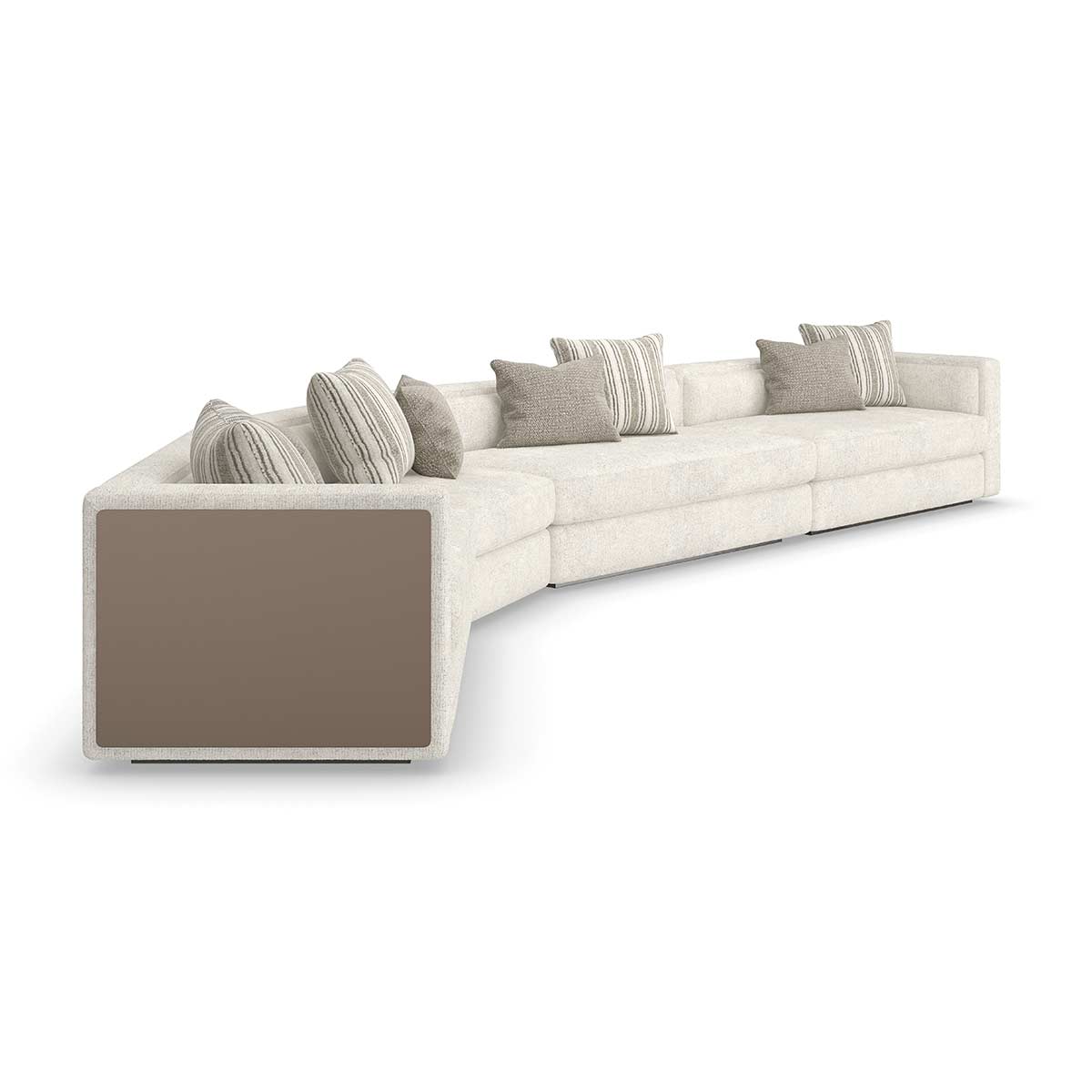 Unity Sectional Sofa | Caracole Modern Principles Collection | Elegant Contemporary Luxury Exclusive Designer Furniture