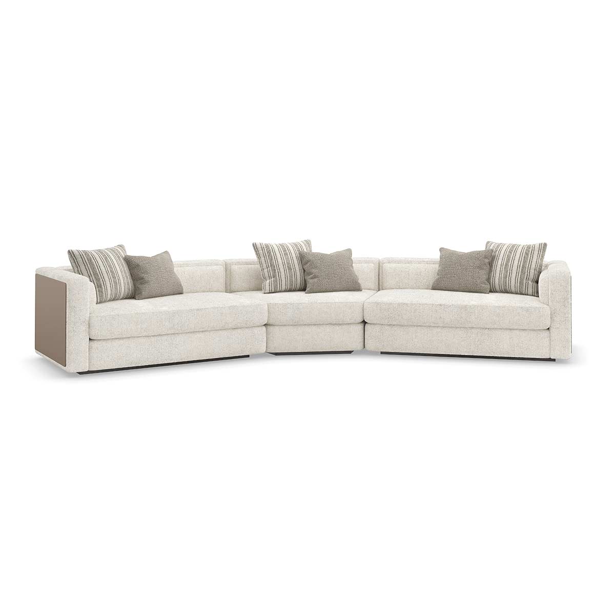 Unity Sectional Sofa | Caracole Modern Principles Collection | Elegant Contemporary Luxury Exclusive Designer Furniture
