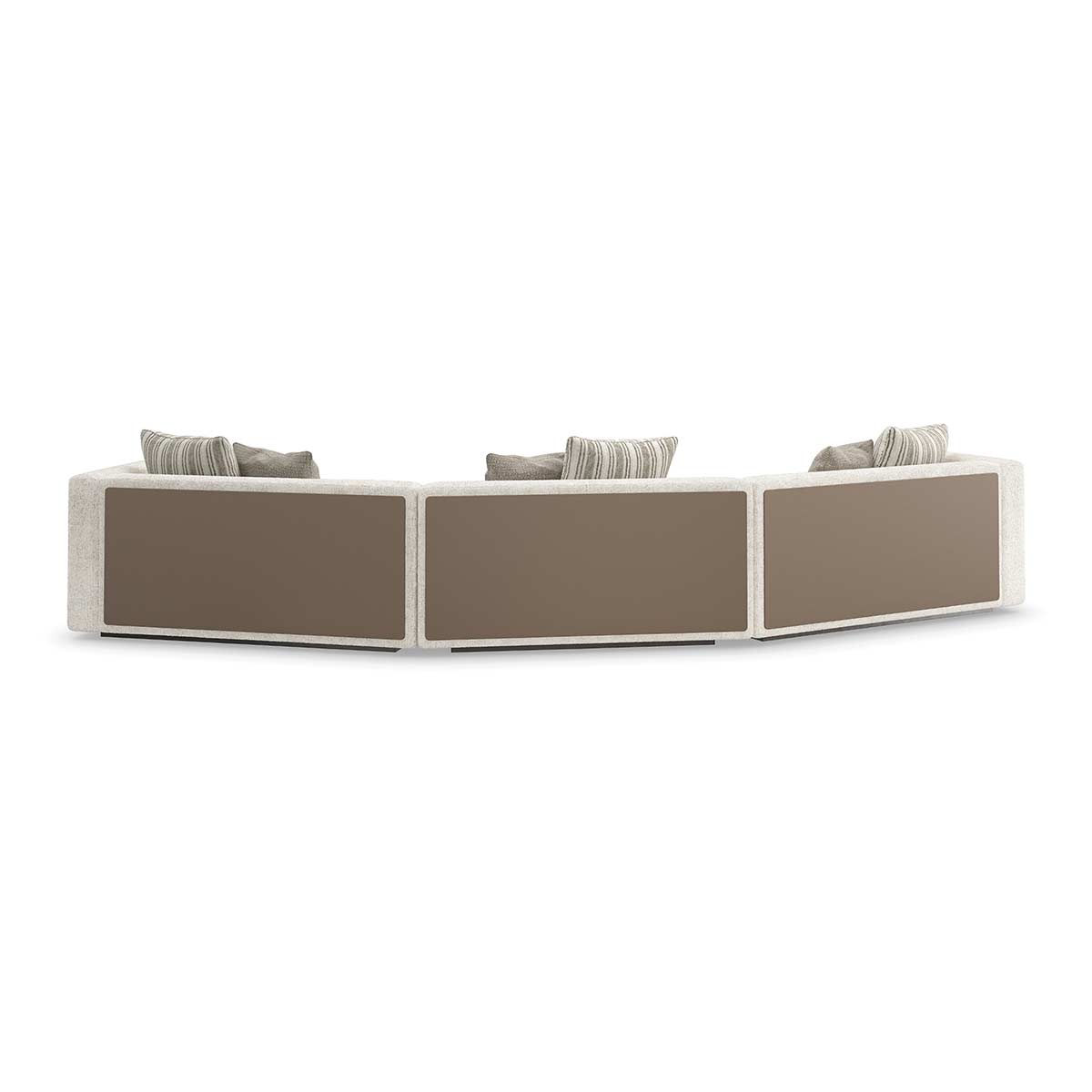 Unity Sectional Sofa | Caracole Modern Principles Collection | Elegant Contemporary Luxury Exclusive Designer Furniture