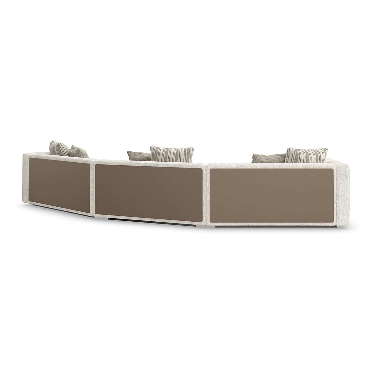 Unity Sectional Sofa | Caracole Modern Principles Collection | Elegant Contemporary Luxury Exclusive Designer Furniture