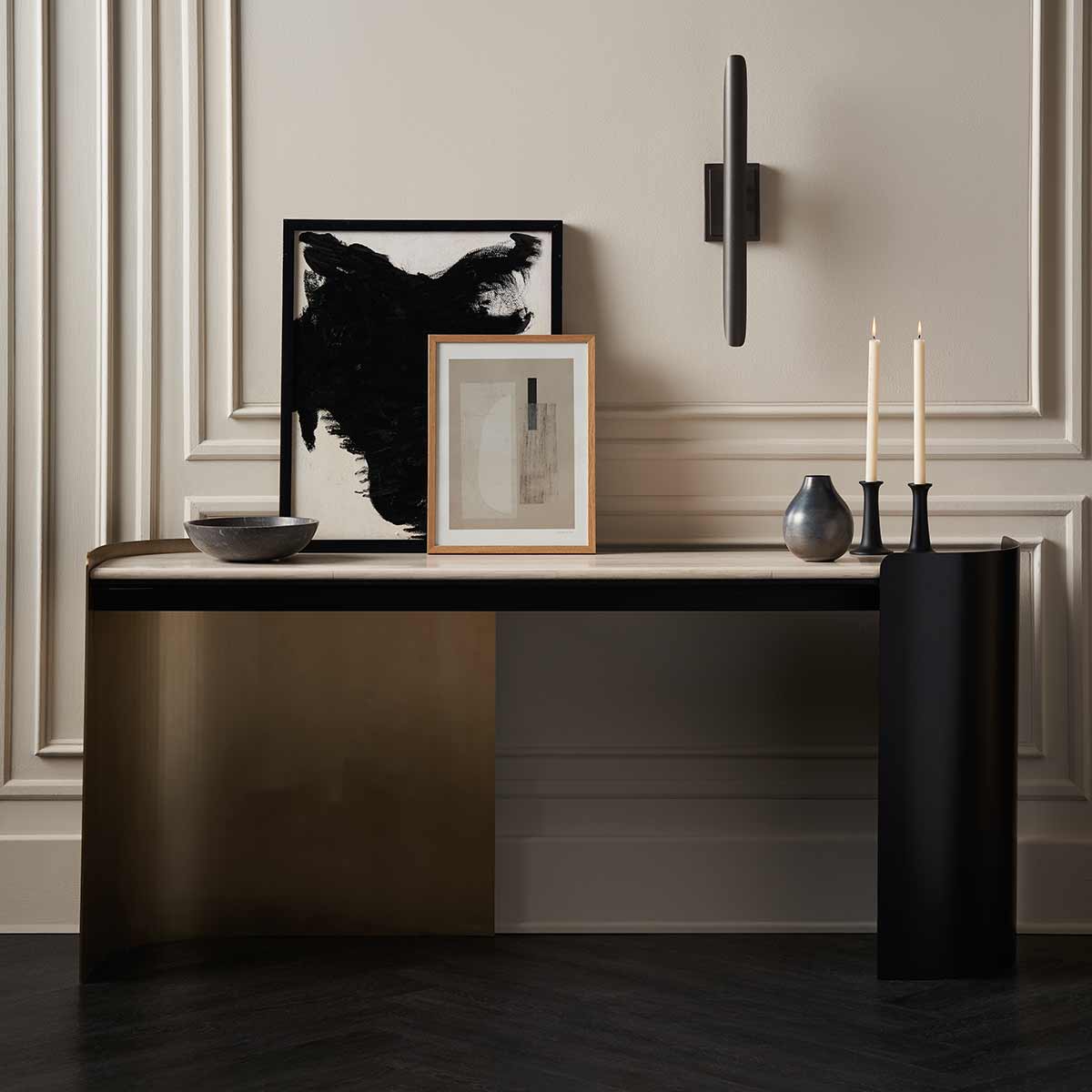 Movement Console | Caracole Modern Principles Collection | Elegant Contemporary Luxury Exclusive Designer Furniture
