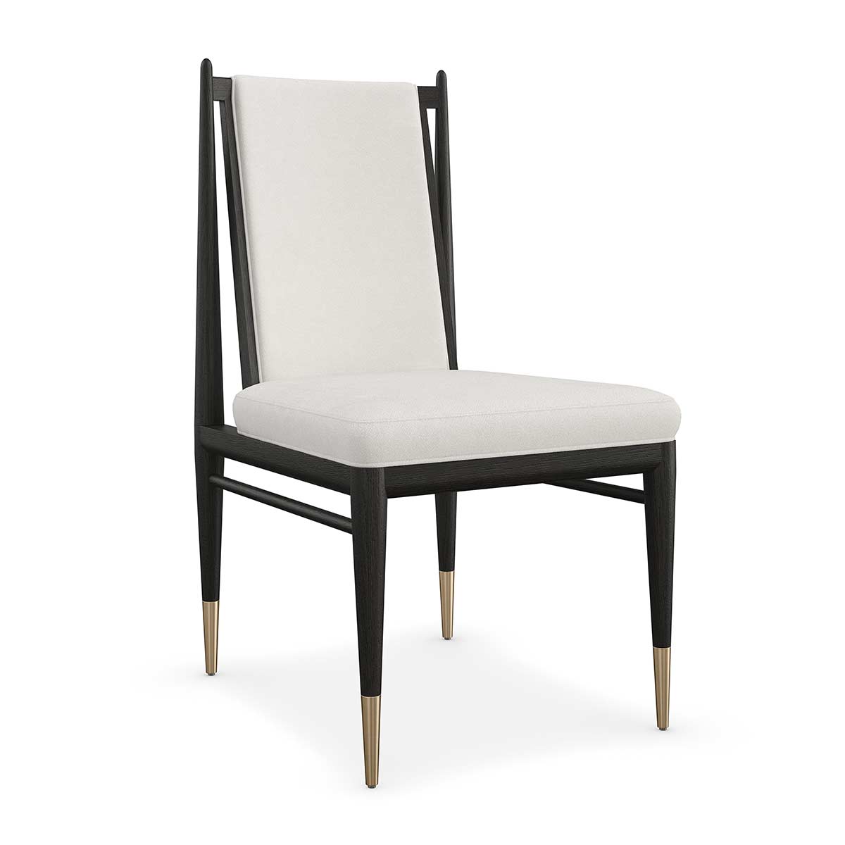 Unity Dark Dining Chair | Caracole Modern Principles Collection | Elegant Contemporary Luxury Exclusive Designer Furniture